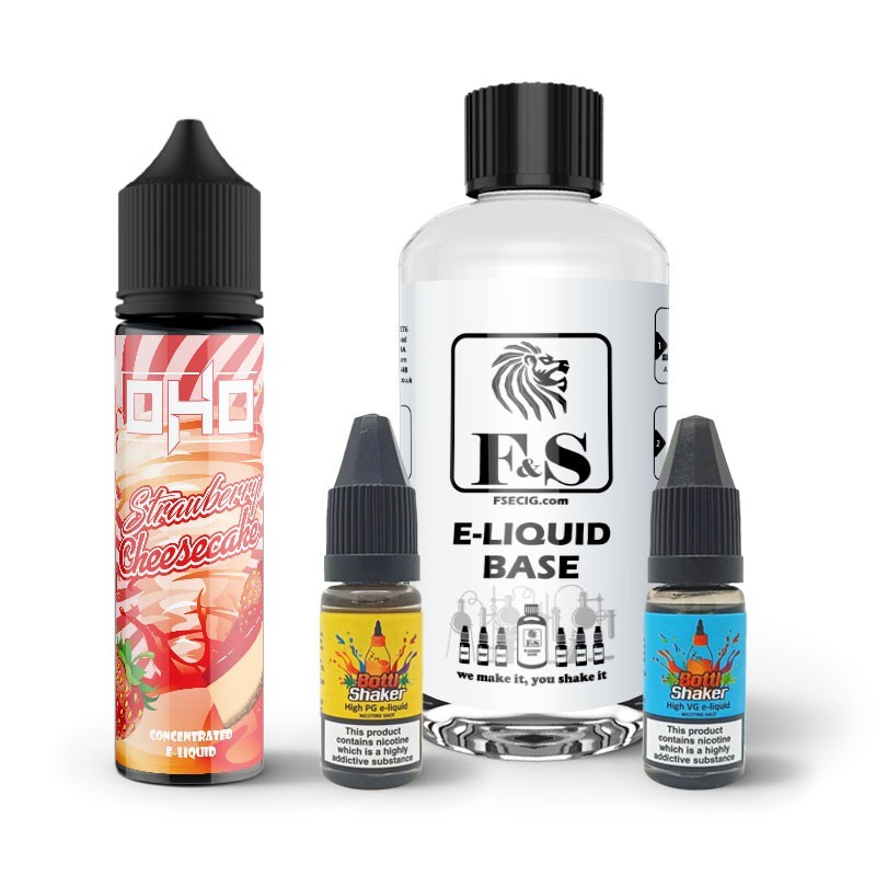 Strawberry Cheesecake - OHO DIY e liquid kit 240ml