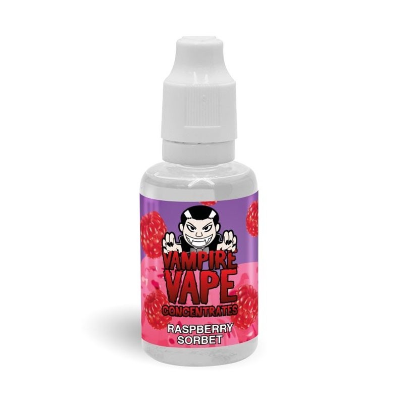 Raspberry Sorbet flavour concentrate 30ml - Vampire Vape